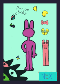 Jax and pomni dress up