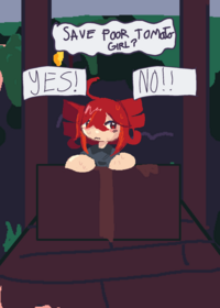 Take care of miss tomato head!