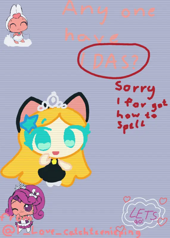 Game by @Ilove_catch_teenieping