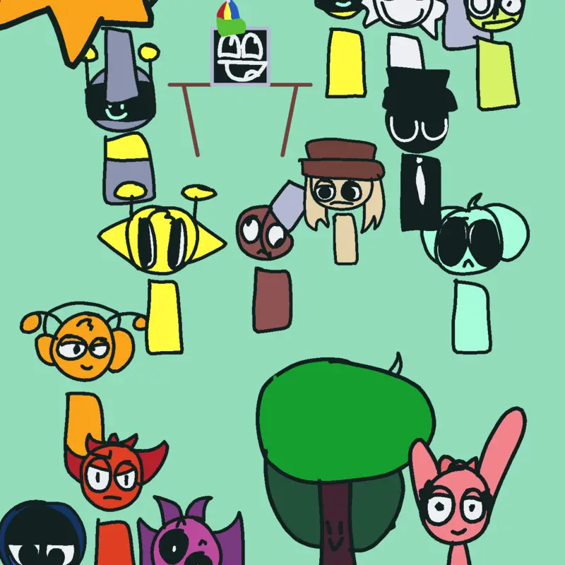 Bouncing sprunkies finished! by @MarM1