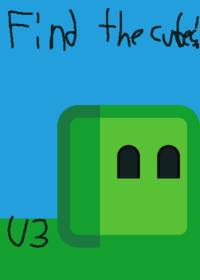 Green cube lost his friends! find them u