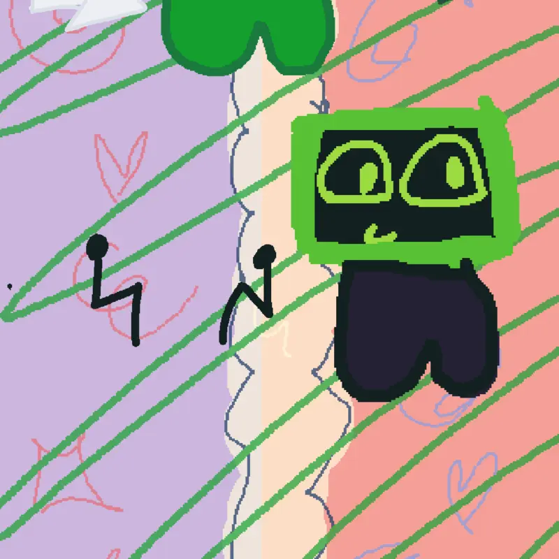 A cute mini remix party puzzle by @the_fake_smile