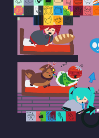 Raise baby Toons but I added more Toons and...