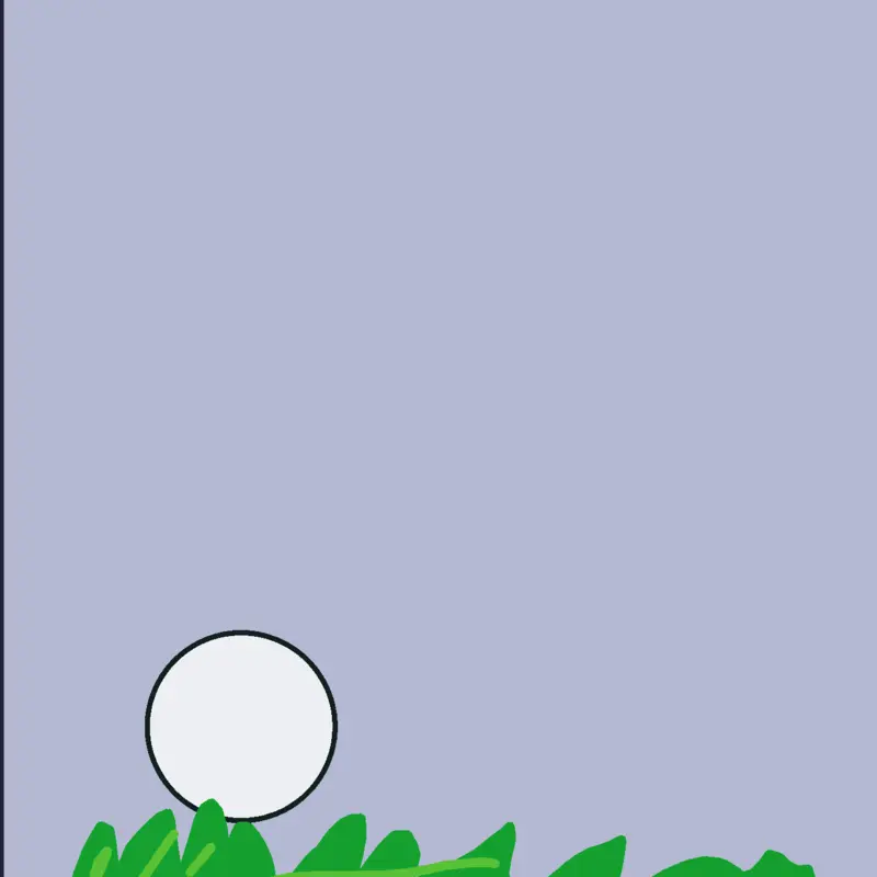 Be a fragile ball by @oukpf