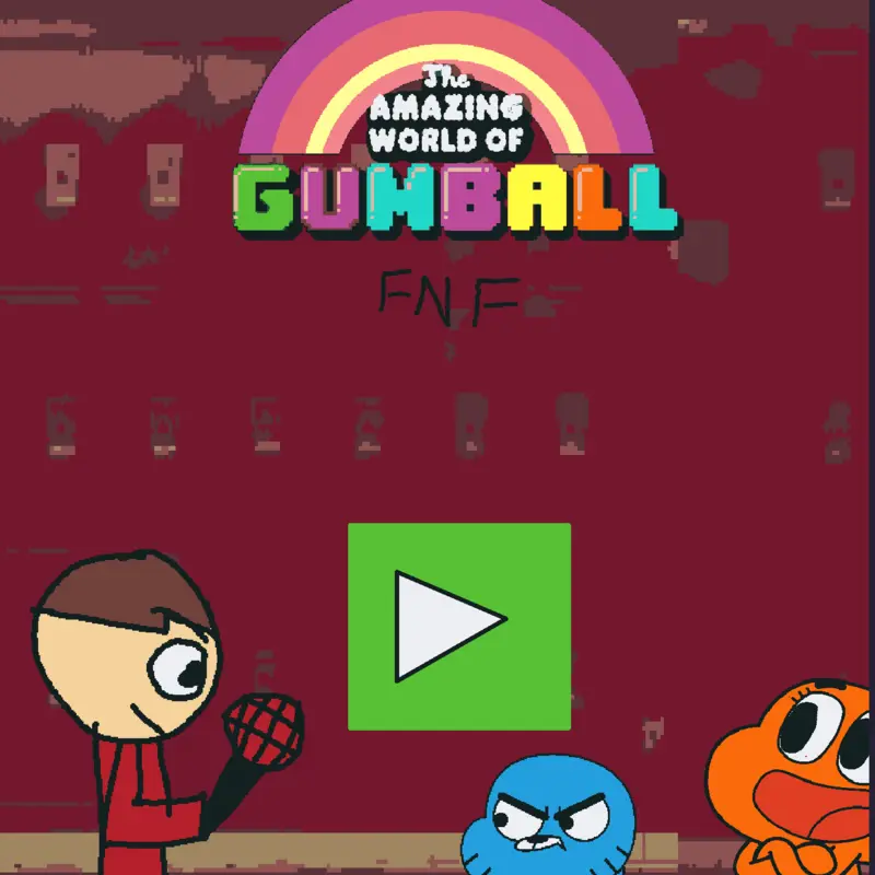 Gumball FNF by @Baldi99