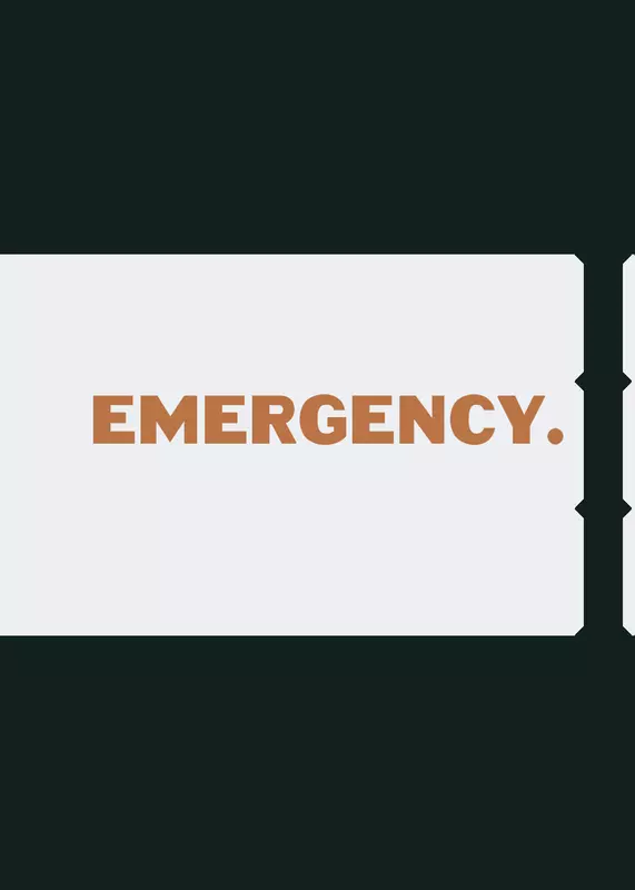 Emergency by @MartialBlob