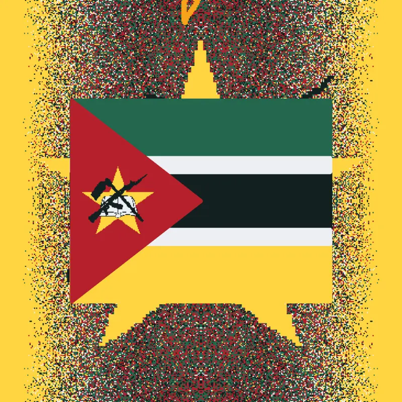 Mozambican Flag Band by @dim-squirrel696