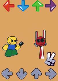 Coka vs noob # sprunki
