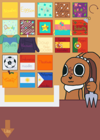 cocoa eats noodles!!