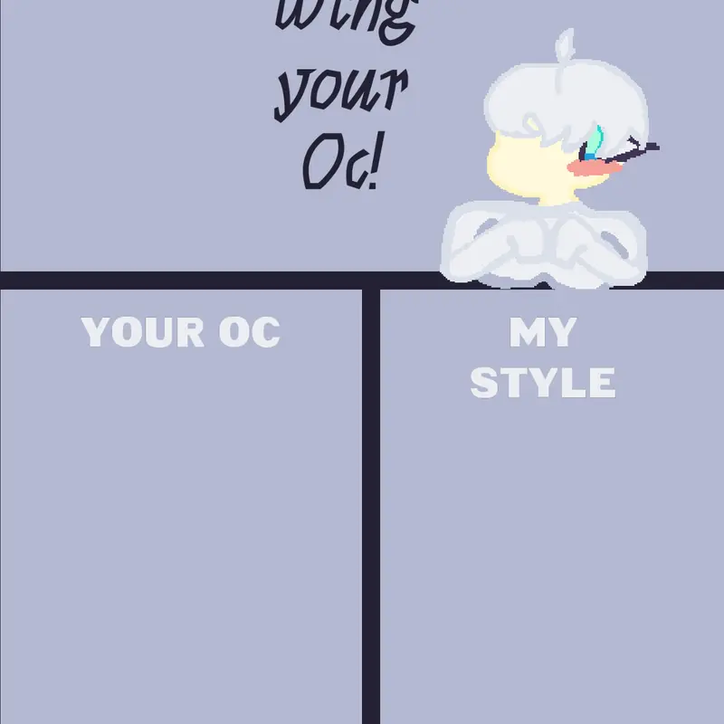Redrawing your oc! by @hhhheeeheee1234567890