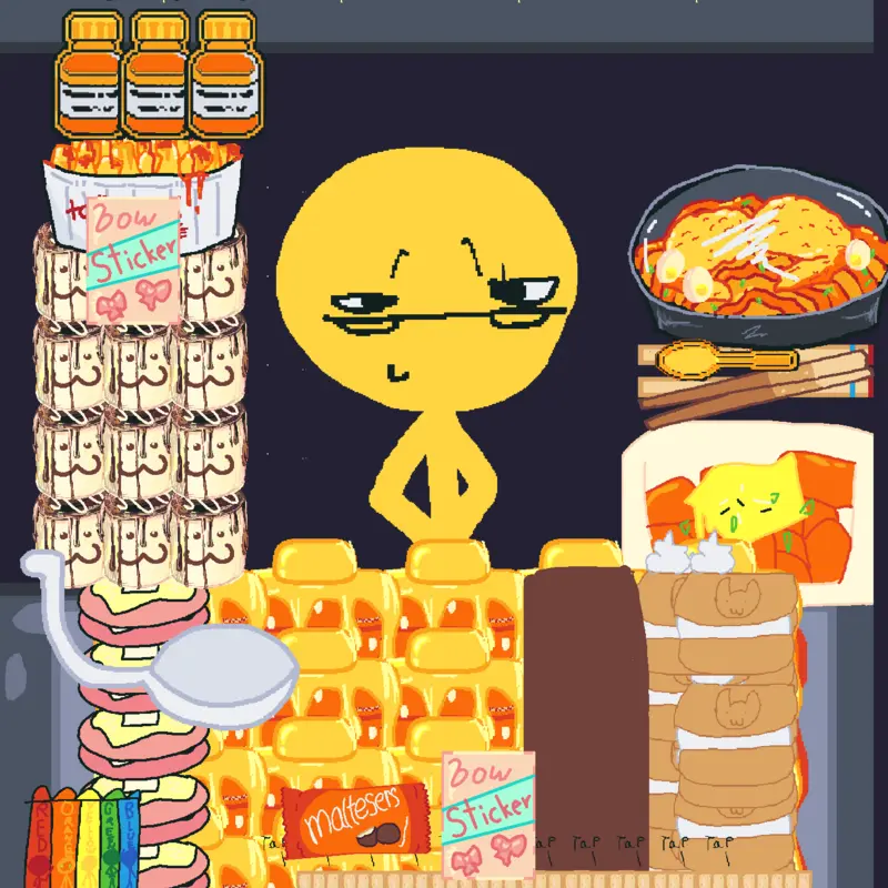 yellow from Alanbecker mukbang/asmr by @MichelleSupsup