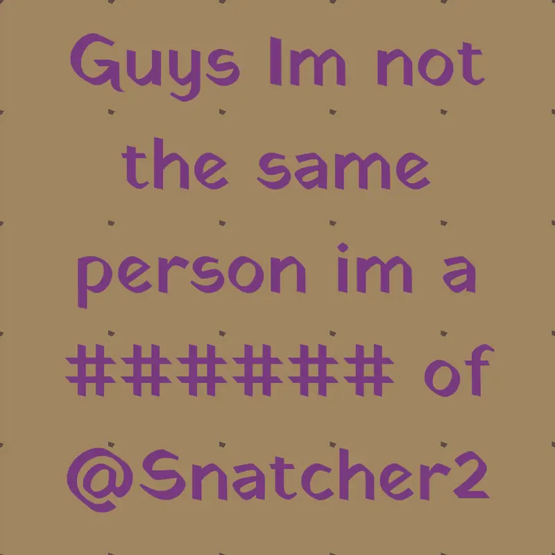 Game by @Snifcher2