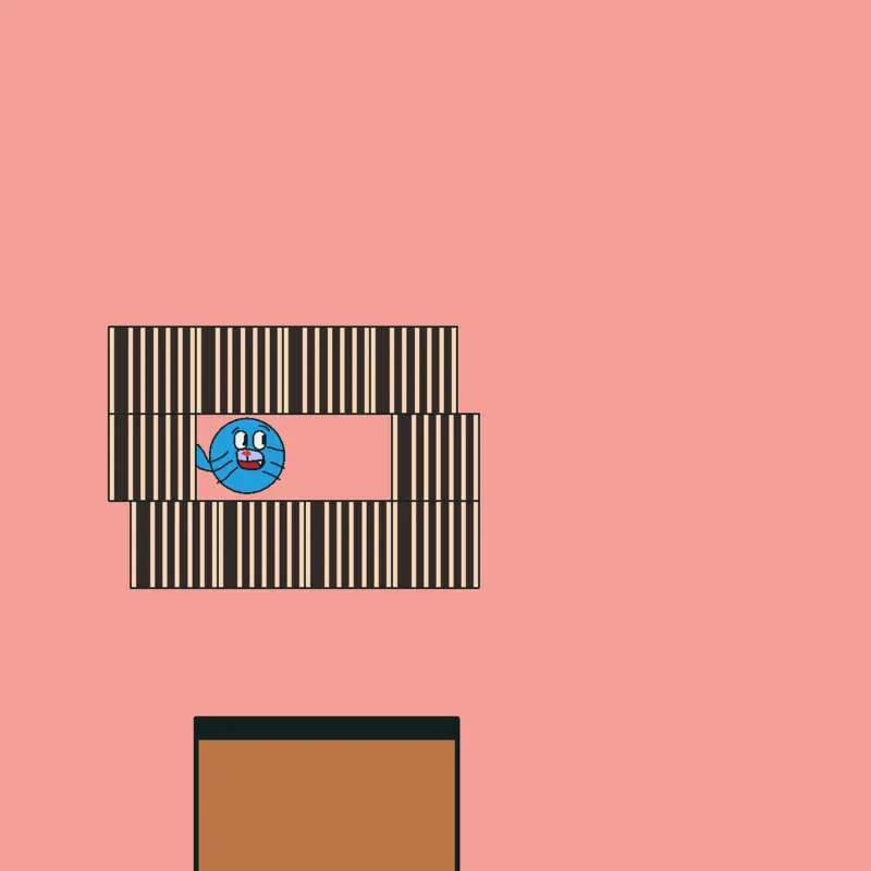 Gumball house by @gumball653