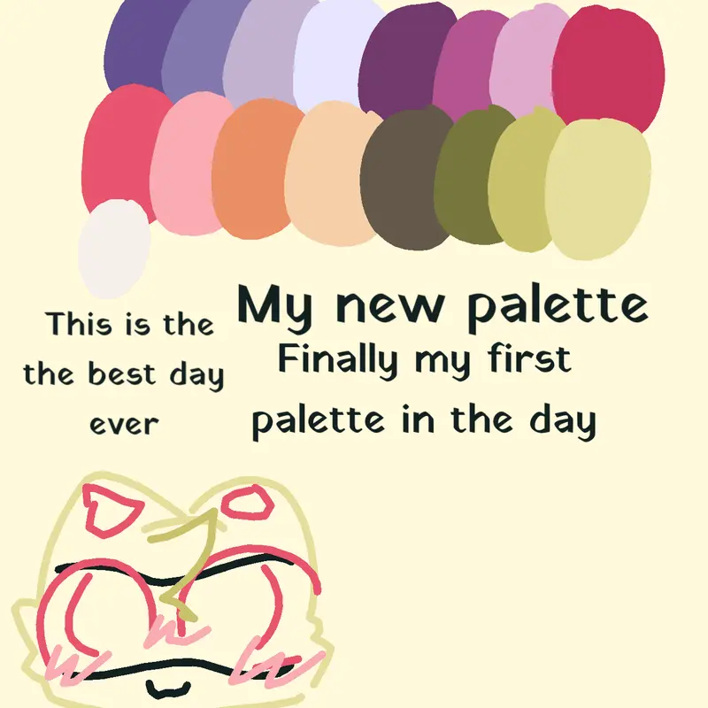 I GOT NEW PALEETE by @CocoaBunnyCute