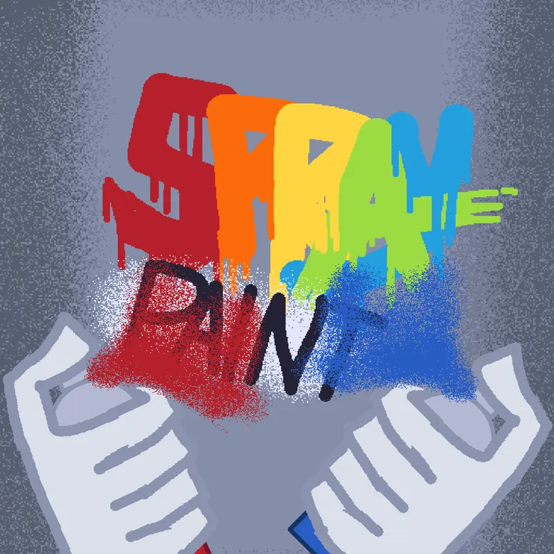 Wall spray paint by @N-arvin