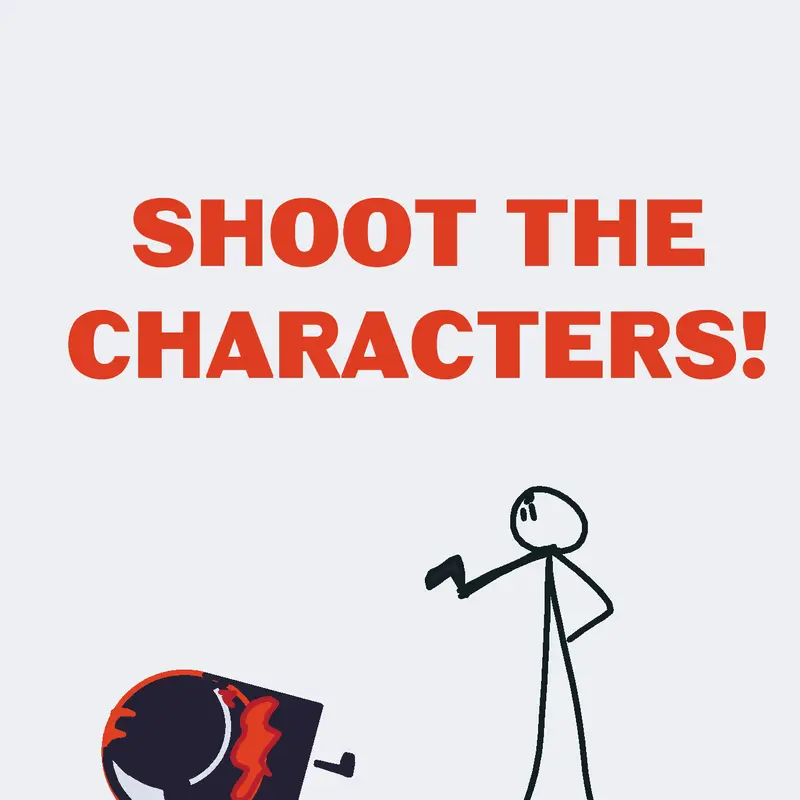 SHOOT THE CHARACTERS! by @WozziStar-Wozzble