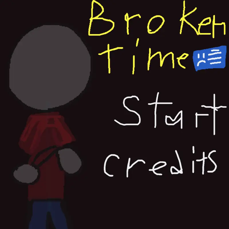 Broken time Title screen (wip) by @Lask1