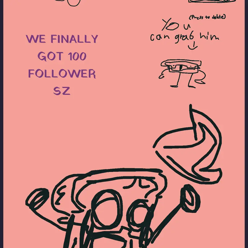 I GOT 100 FOLLOWERS OMG OMG OMG by @Bread_11