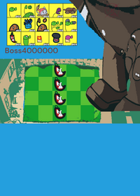 Plants vs zomboss!