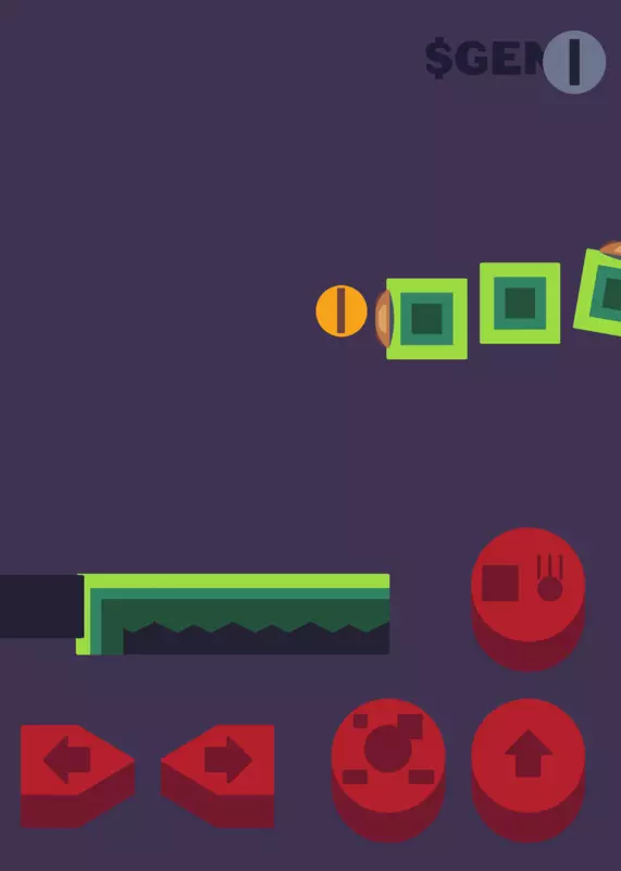 Platformer slime test by @TheKnightOfThisCastle