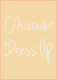 Character Dress Up With Light Yellow!