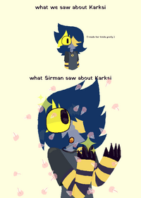 how we see vs how Sirman see