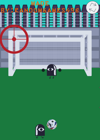 Penalty kick 2 is out football game soccer...