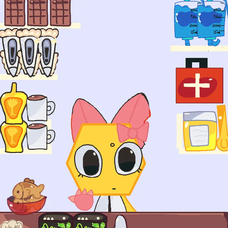 Sam mukbang by @tweet-cat