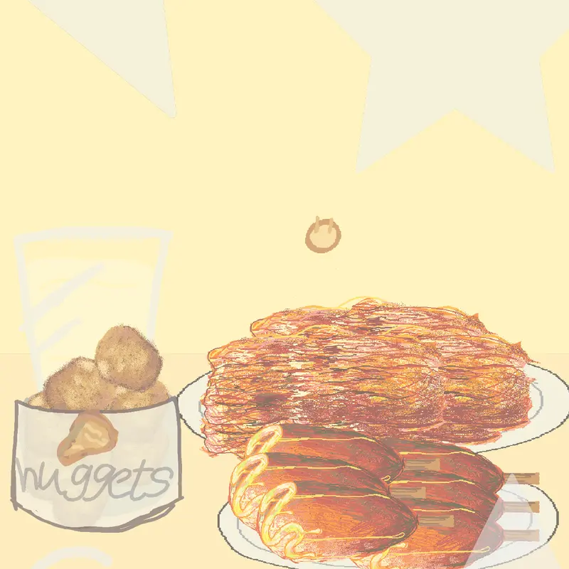 Mukbang feed yourself by @ixxing_kozzing