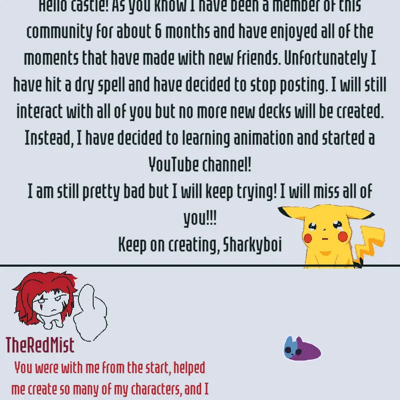 Farewell by @Sharkyboi727