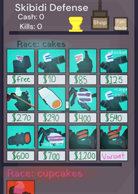 Cake defense