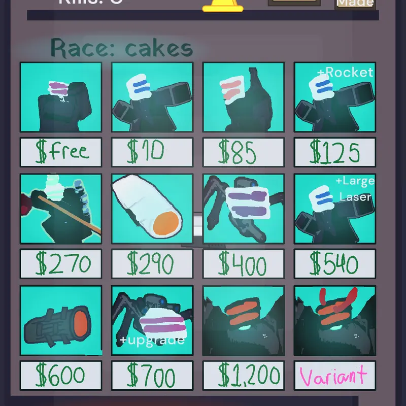 Cake defense by @furball10