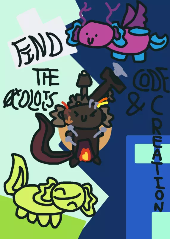 Find The Axolotls! (Update 3.1) by @navelquill
