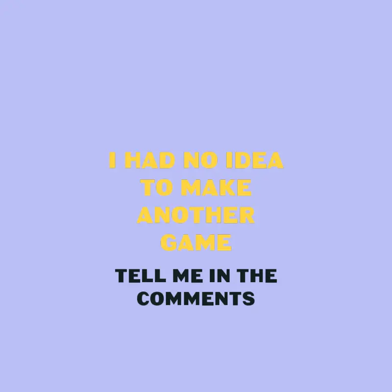Game by @stress