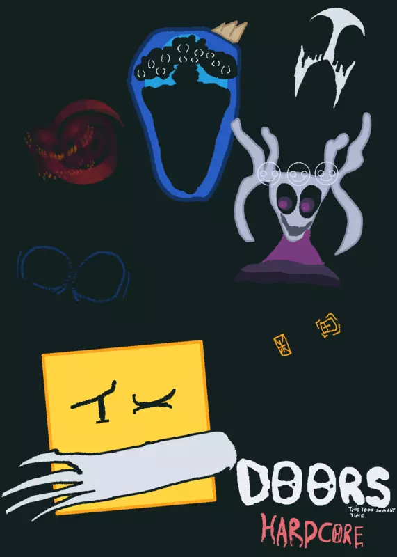 DOORS: Hardcore mode by @matthew_TheblueThing