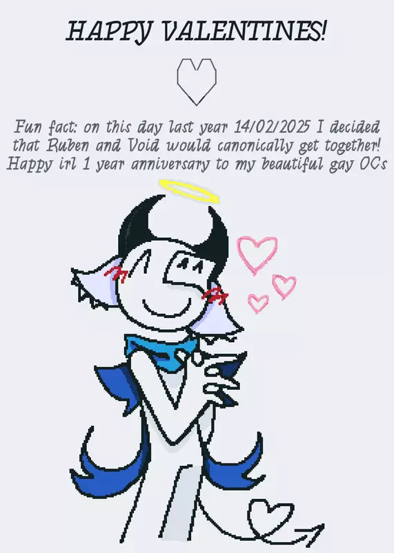 Happy Valentines! by @Amethyst_XD