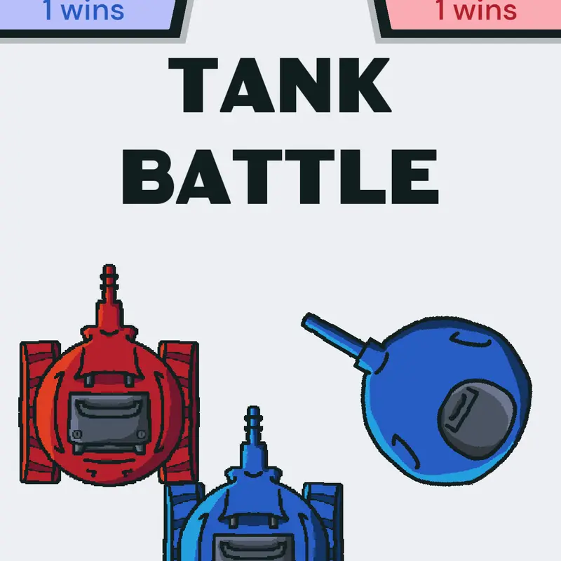 Tank battle: Color war by @SnowPlor