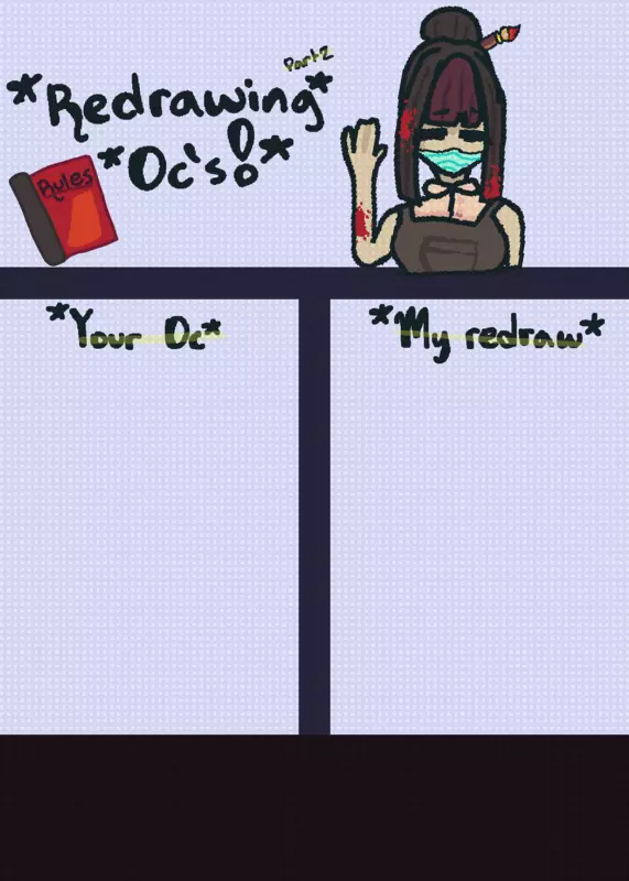 Oc redrawing by @Melunex