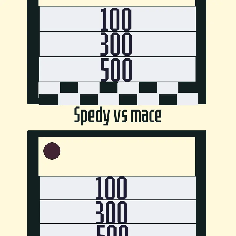 Spedy🔴 vs Mace🟤🗝 who will win by @CYAN_Earclacks