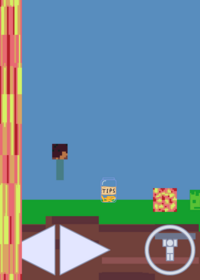 Minecraft parkour!