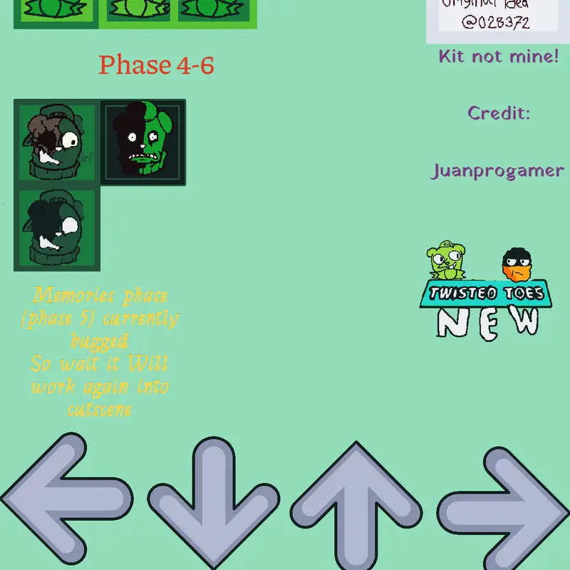 Twistedtoes fnftest (mini update) by @chair_games-