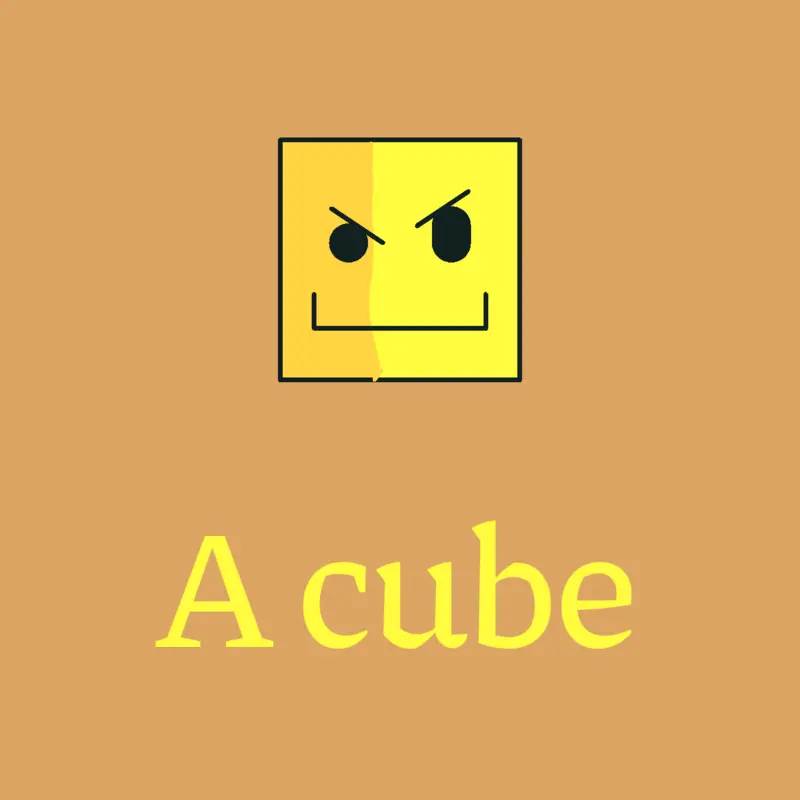 A cube by @VitorButarelli