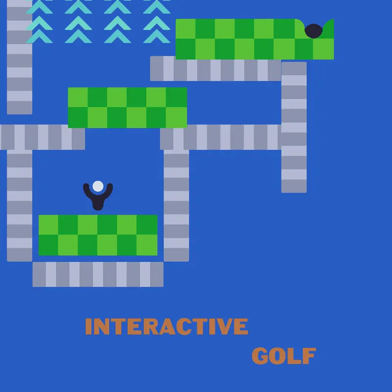 Interactive golf by @mdnms152