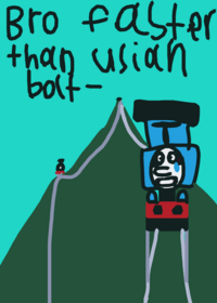 Thomas and Gordon go weewee-