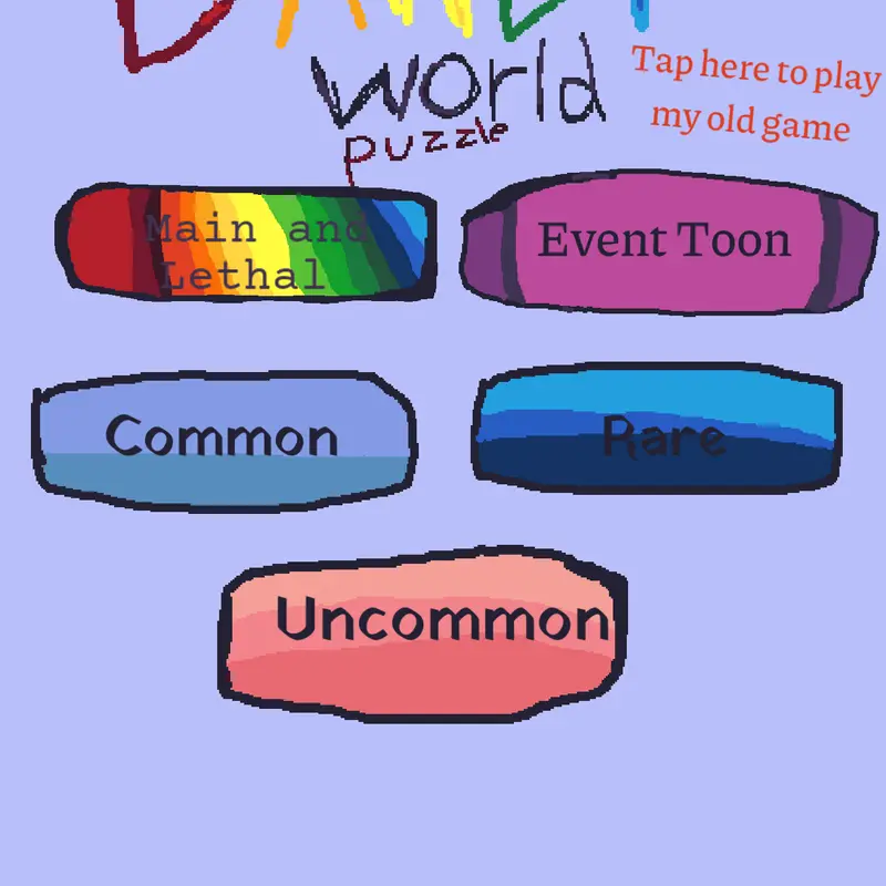 simple dandy world puzzle games by @idffffff