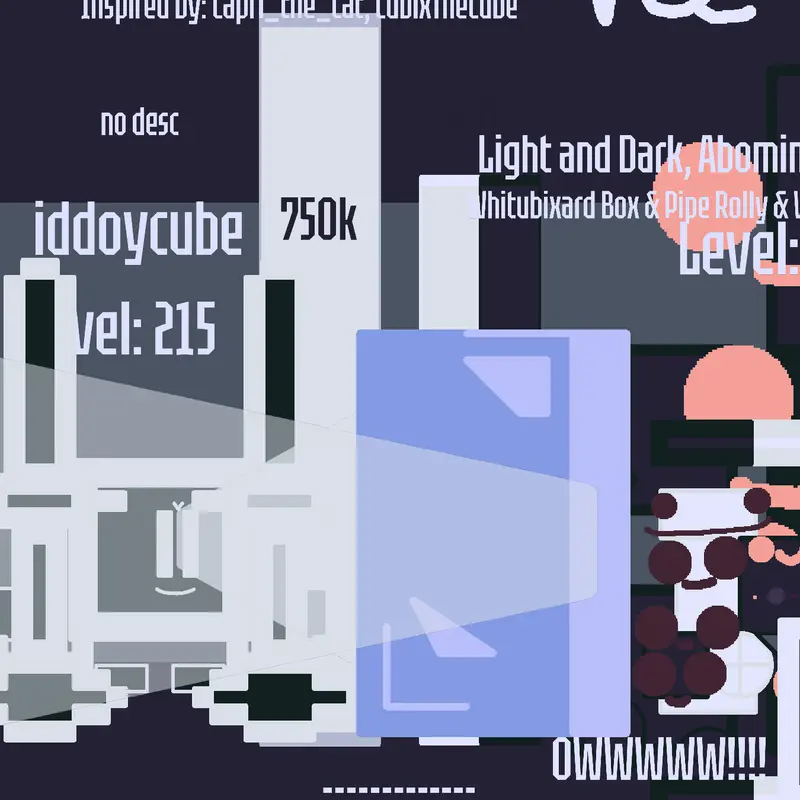 Game by @blakandwhitiddoycube