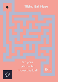 Tilting Ball Maze (intermediate) ...