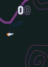 Almost possible space game