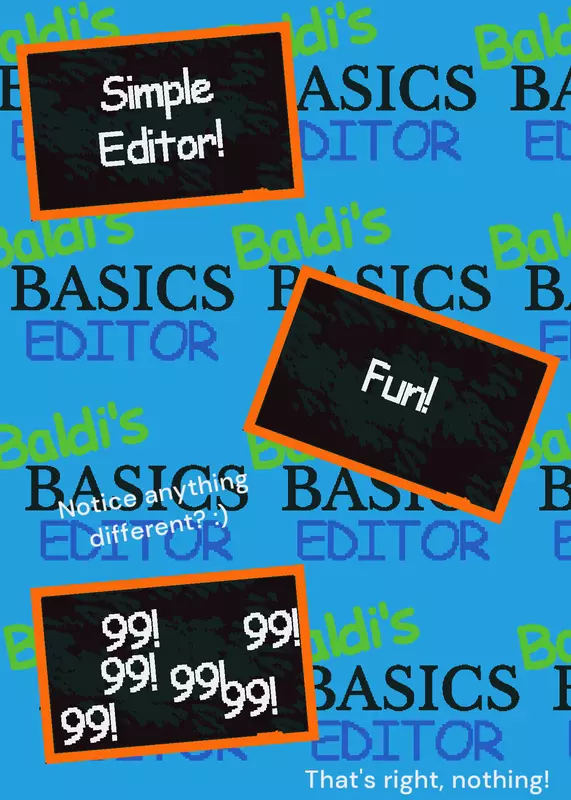 Baldi's Basics Editor by @itworks_ig