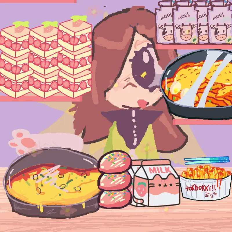 Mukbang by @dog_kik4_meo0